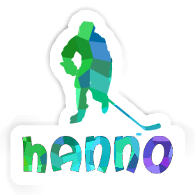 Sticker Hockey Player Hanno Image