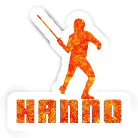 Fencer Sticker Hanno Image