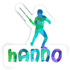 Fencer Sticker Hanno Image