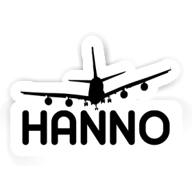 Sticker Airplane Hanno Image