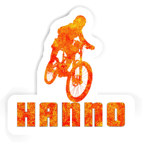 Hanno Sticker Freeride Biker Image