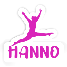 Hanno Sticker Gymnast Image