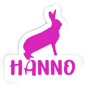 Rabbit Sticker Hanno Image