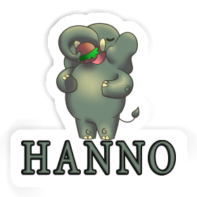 Sticker Hamburger Hanno Image