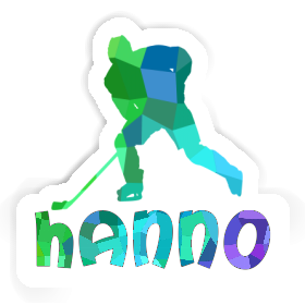 Hockey Player Sticker Hanno Image