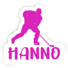 Sticker Hanno Hockey Player Image