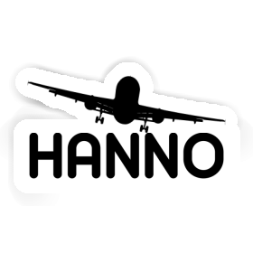 Airplane Sticker Hanno Image