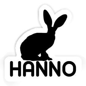 Sticker Hanno Rabbit Image