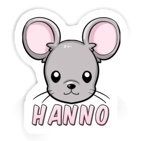 Sticker Hanno Mousehead Image