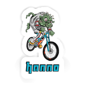 Hanno Sticker Biker Image