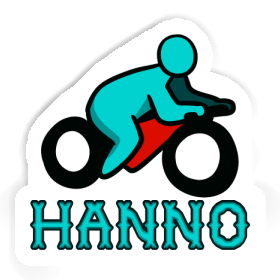 Sticker Hanno Motorbike Driver Image