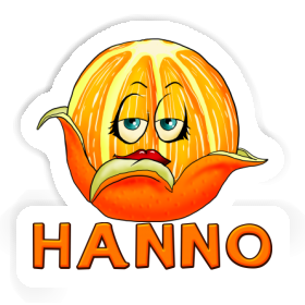 Sticker Orange Hanno Image