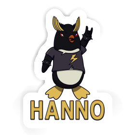 Rocking Penguin Sticker Hanno Image