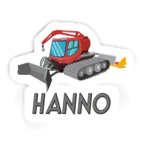 Hanno Sticker Snow Groomer Image