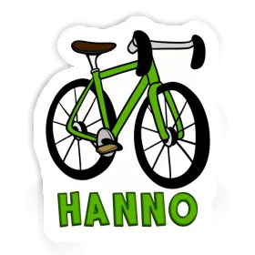 Sticker Hanno Racing Bicycle Image