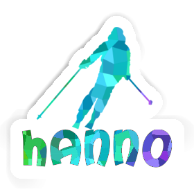 Skier Sticker Hanno Image