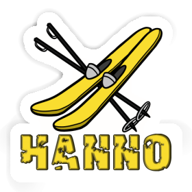 Ski Sticker Hanno Image