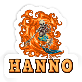 Sticker Hanno Surfer Image