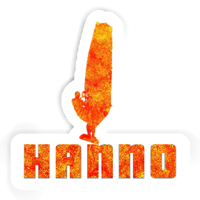 Hanno Sticker Windsurfer Image