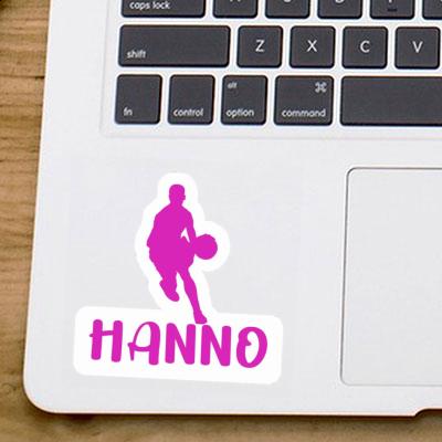 Sticker Basketball Player Hanno Notebook Sticker Basketball Player Hanno Gift package Image