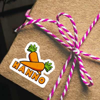 Sticker Hanno Carrot Notebook Sticker Hanno Carrot Gift package Image