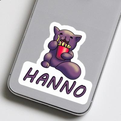 Autocollant Chat Hanno Gift package Image