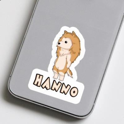 Sticker Collie Hanno Notebook Sticker Collie Hanno Gift package Image