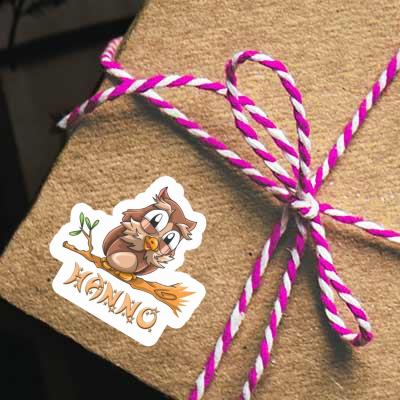 Hibou Autocollant Hanno Notebook Image
