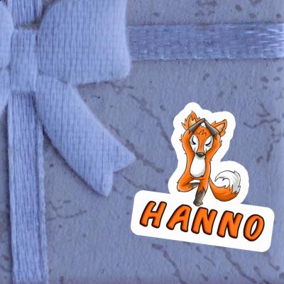 Yoga Renard Autocollant Hanno Yoga Renard Autocollant Hanno Image