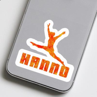 Autocollant Gymnaste Hanno Notebook Autocollant Gymnaste Hanno Notebook Image