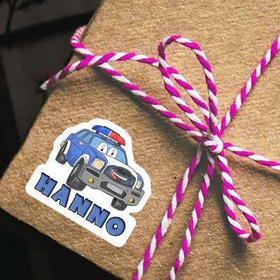 Sticker Police Car Hanno Gift package Image