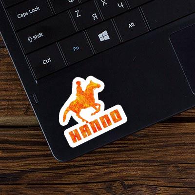 Sticker Reiterin Hanno Notebook Sticker Reiterin Hanno Notebook Image