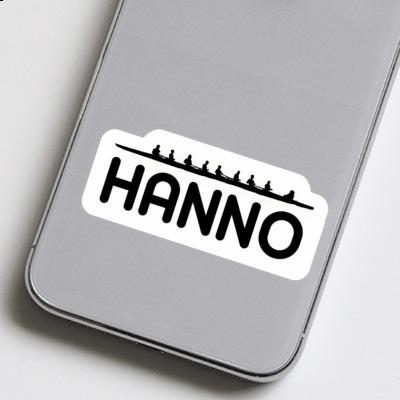 Sticker Hanno Rowboat Notebook Image