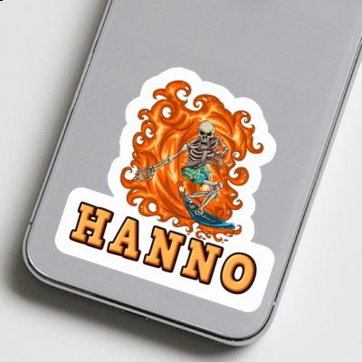 Surfer Aufkleber Hanno Image