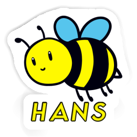 Hans Sticker Bee Image