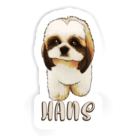 Aufkleber Shih Tzu Hans Image