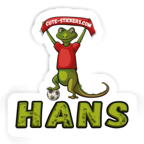 Sticker Eidechse Hans Image