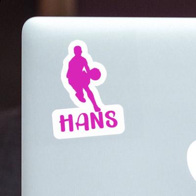 Sticker Hans Basketball Player Notebook Sticker Hans Basketball Player Notebook Image