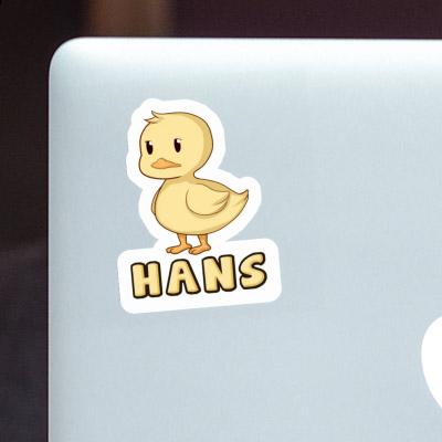 Hans Sticker Ente Gift package Image