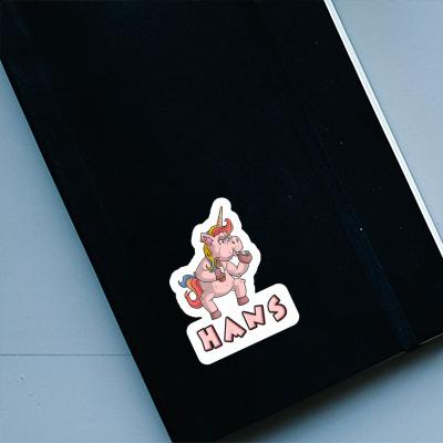 Autocollant Fumeuse Hans Notebook Image