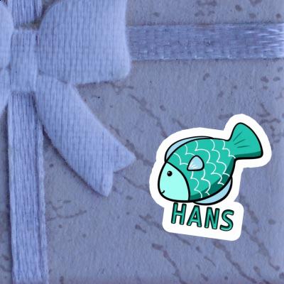 Hans Aufkleber Fisch Gift package Image