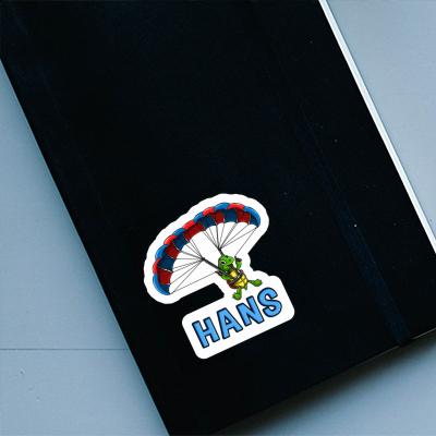 Pilote de parapente Autocollant Hans Image