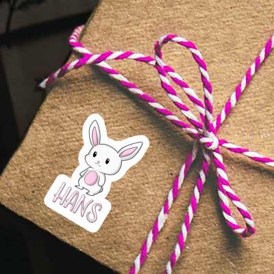 Aufkleber Hans Hase Notebook Aufkleber Hans Hase Gift package Image