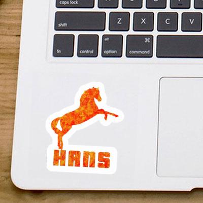 Autocollant Cheval Hans Gift package Image