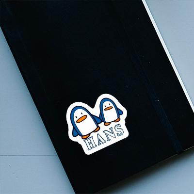Sticker Penguin Hans Laptop Image