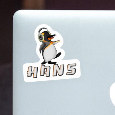Hans Autocollant Pingouin Gift package Image