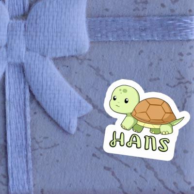 Sticker Hans Schildkröte Image