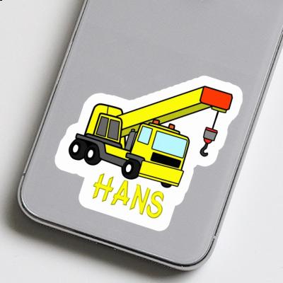 Crane Sticker Hans Image