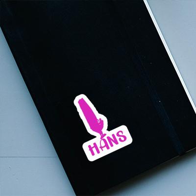 Windsurfer Sticker Hans Laptop Windsurfer Sticker Hans Laptop Image