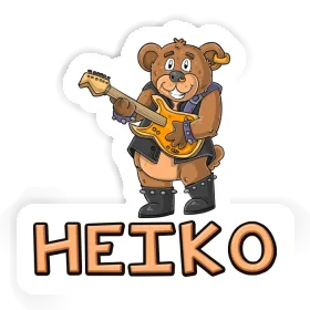 Sticker Gitarrist Heiko Image